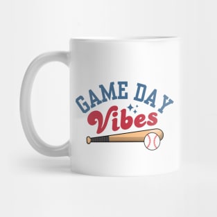 Game Day Vibes Baseball Mug